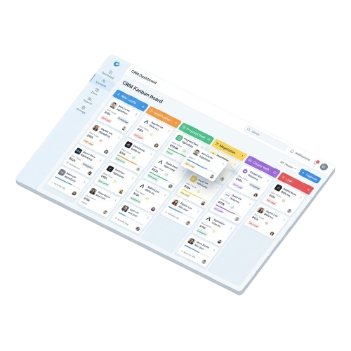 Sales Pipeline Interface PNG
